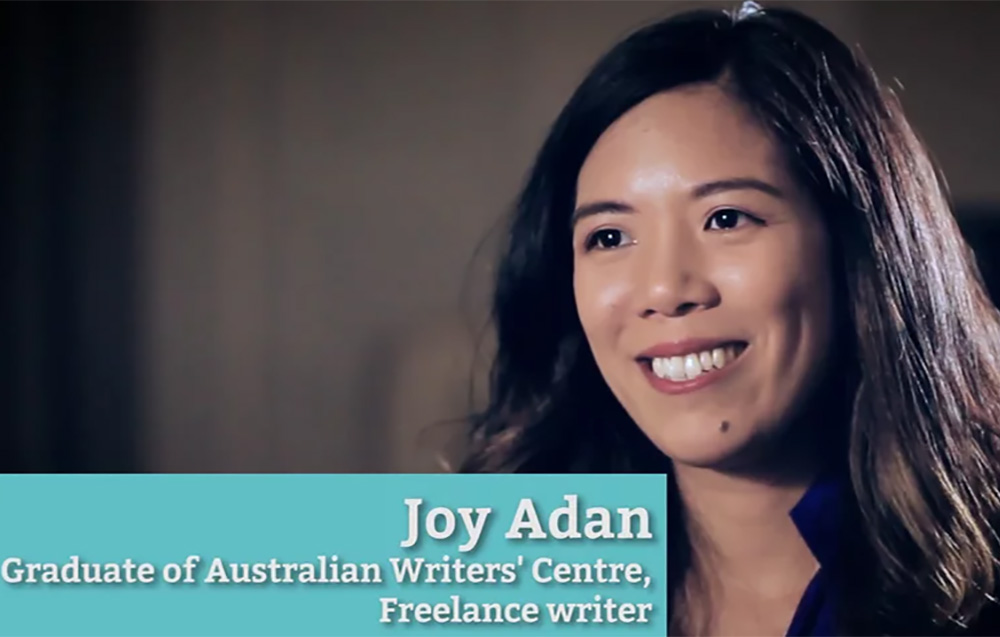 Joy Adan, freelance writer