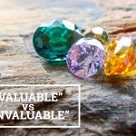 Coloured gems Q&A valuable vs invaluable